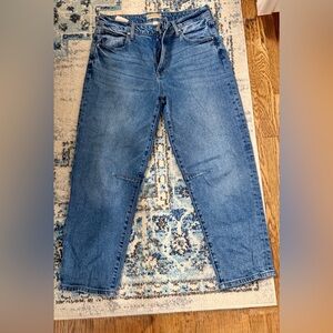 Kut from the Kloth Women's Barrel Leg Blue Jeans